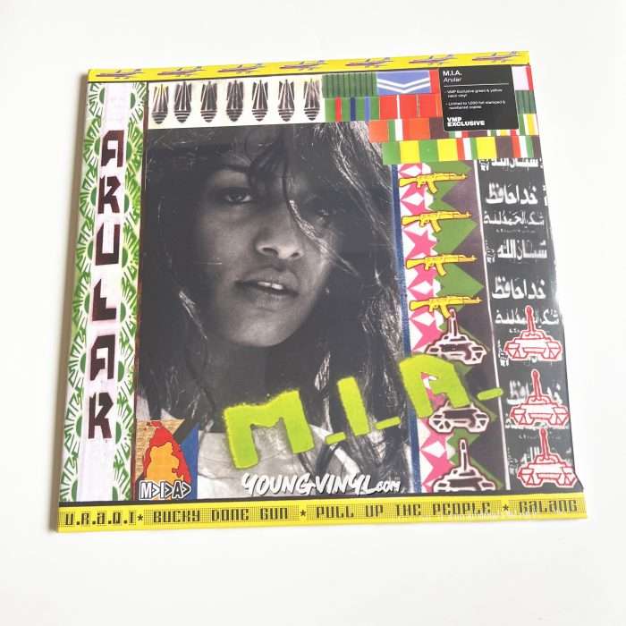 M.I.A. Arular Vinyl Yellow Green Sealed