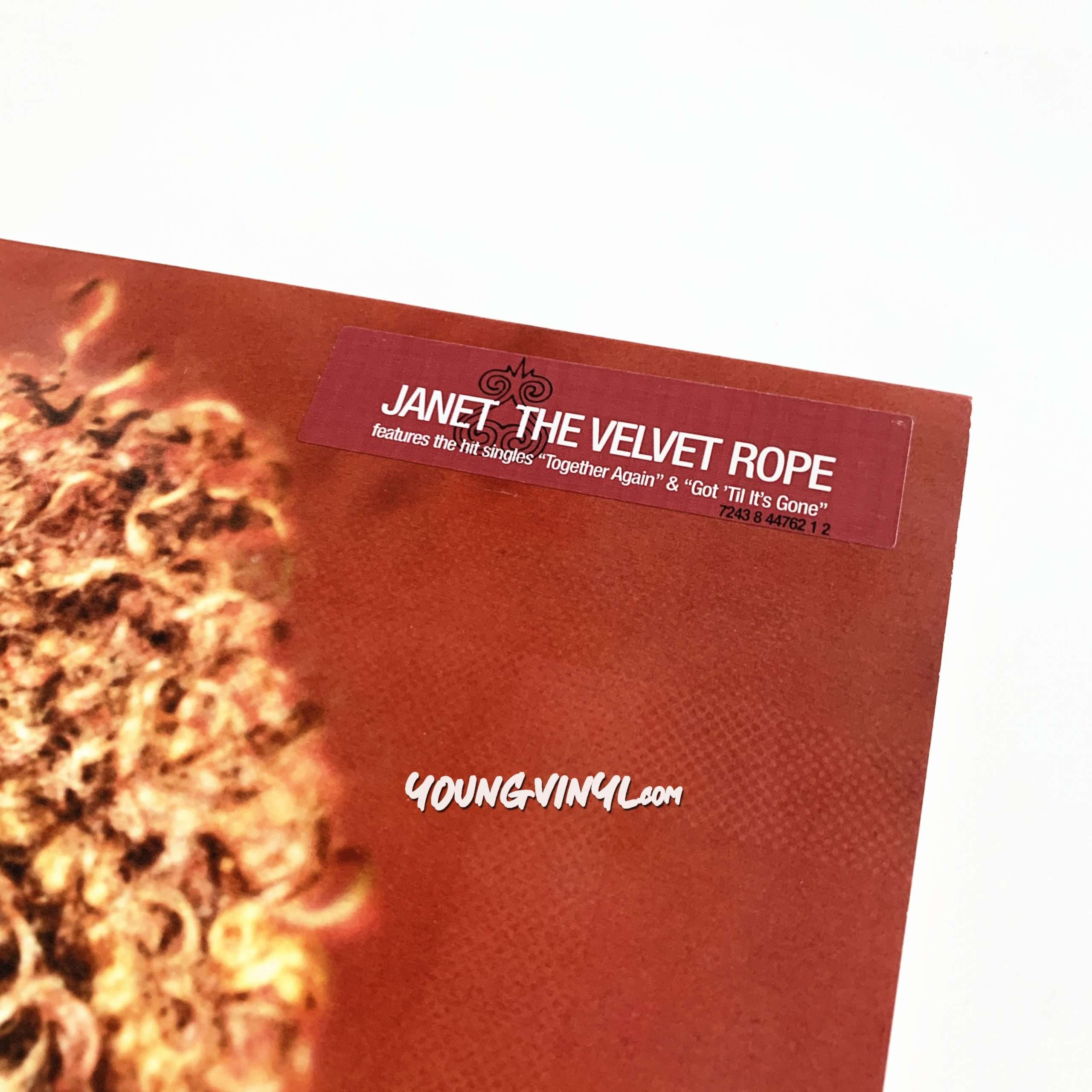 Janet Jackson The Velvet Rope Vinyl UK 1st Pressing - Young Vinyl