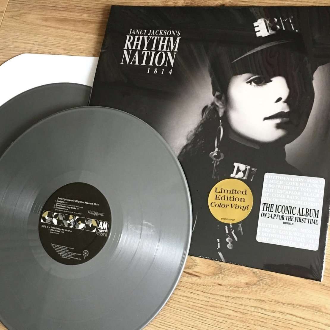 Janet Jackson Rhythm Nation 1814 Vinyl Silver Sealed - Young Vinyl