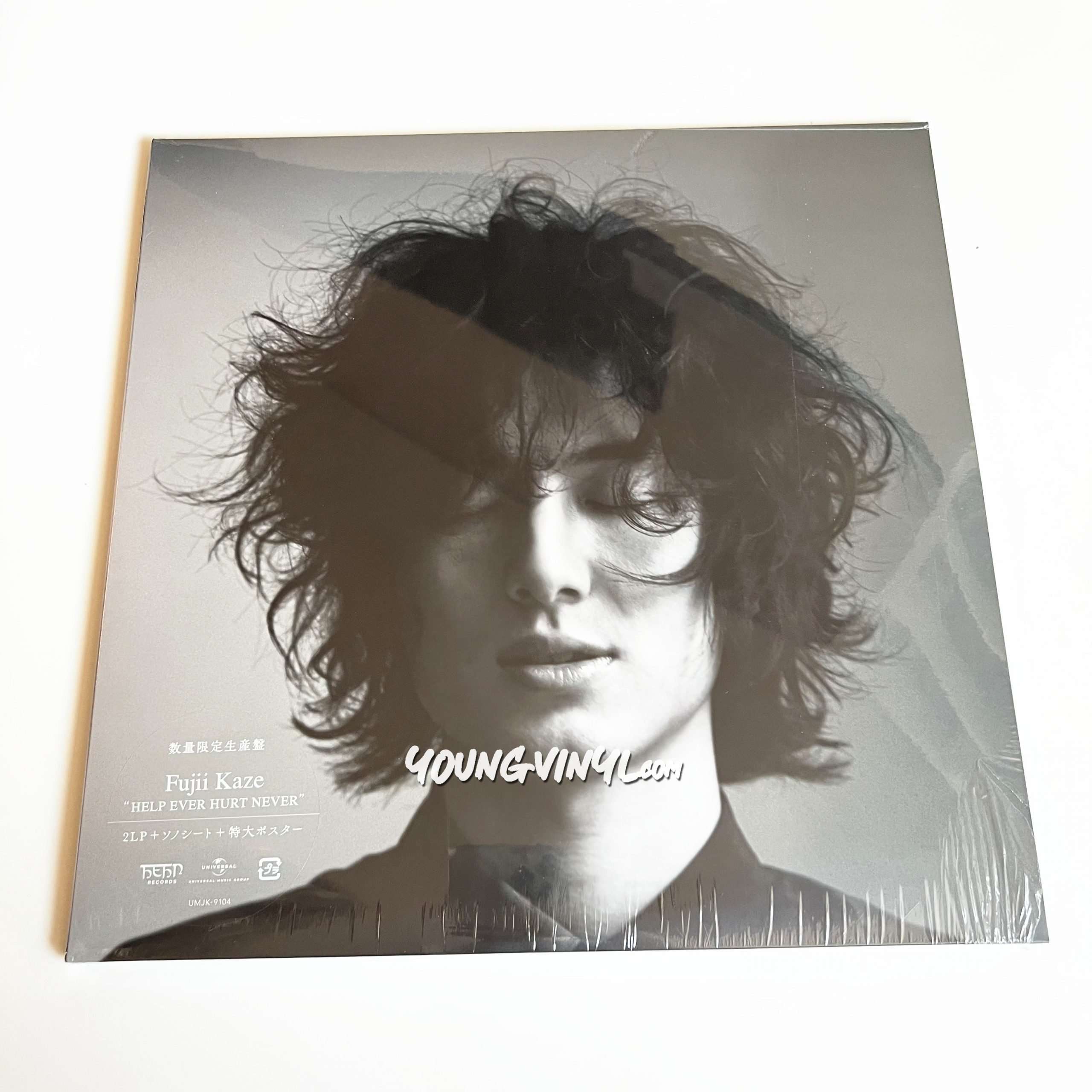 Fujii Kaze Help Ever Hurt Never Vinyl Clear Sealed 藤井風 - Young