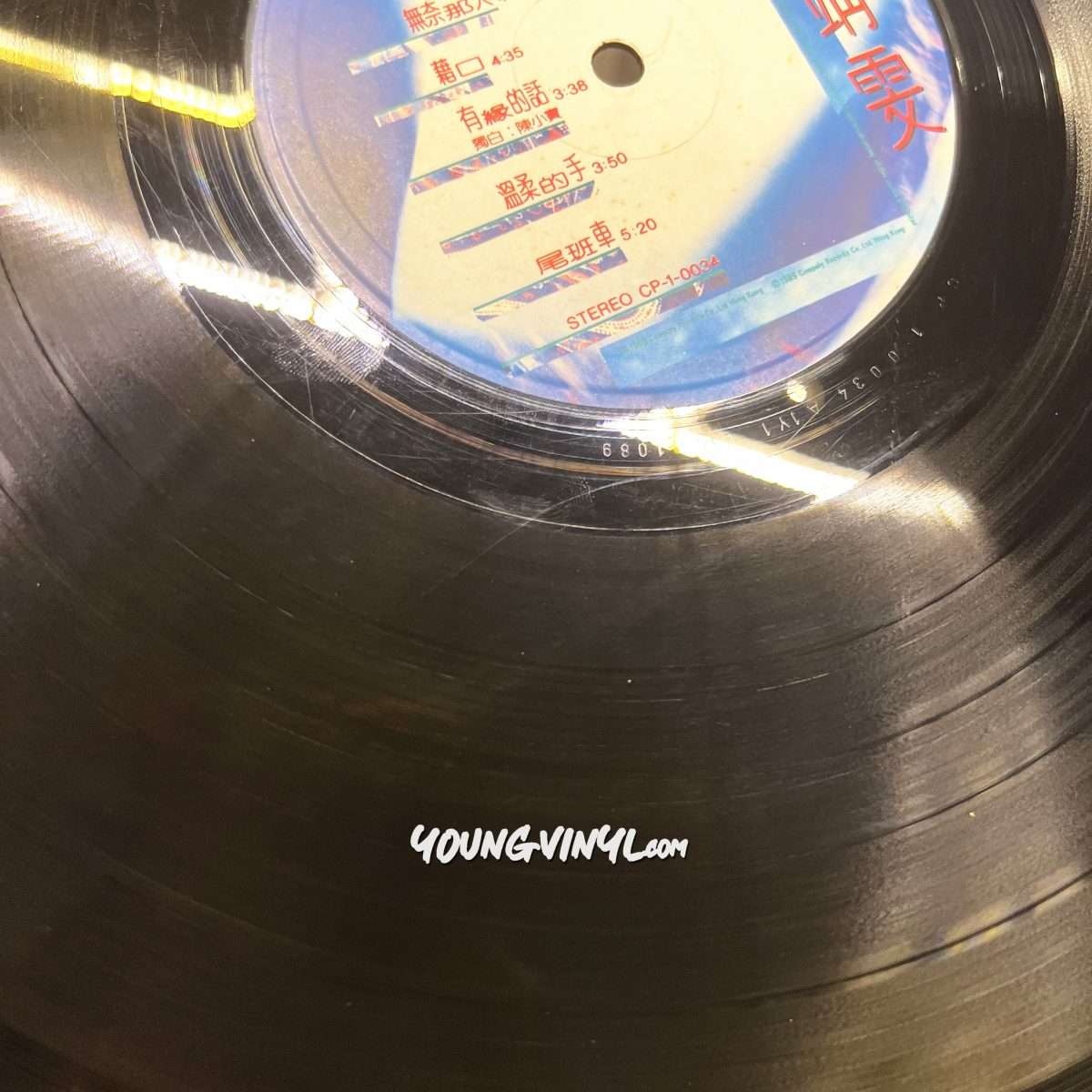 Faye Wong 王靖雯Vinyl 王菲Shirley Wong 1st Pressing 黑膠唱片