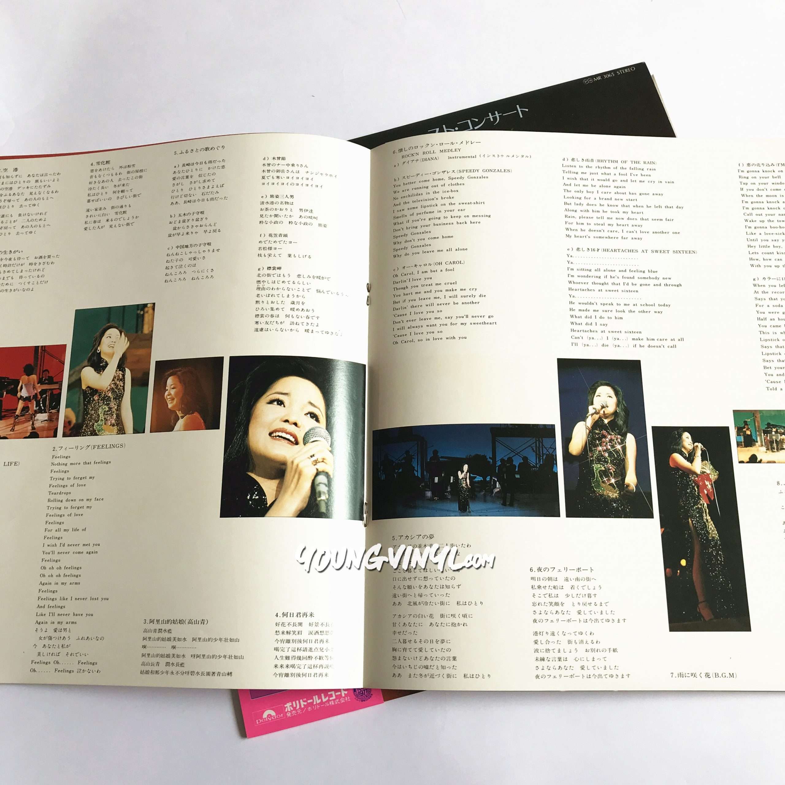 Teresa Teng First Concert Vinyl 鄧麗君 テレサ・テン ファースト
