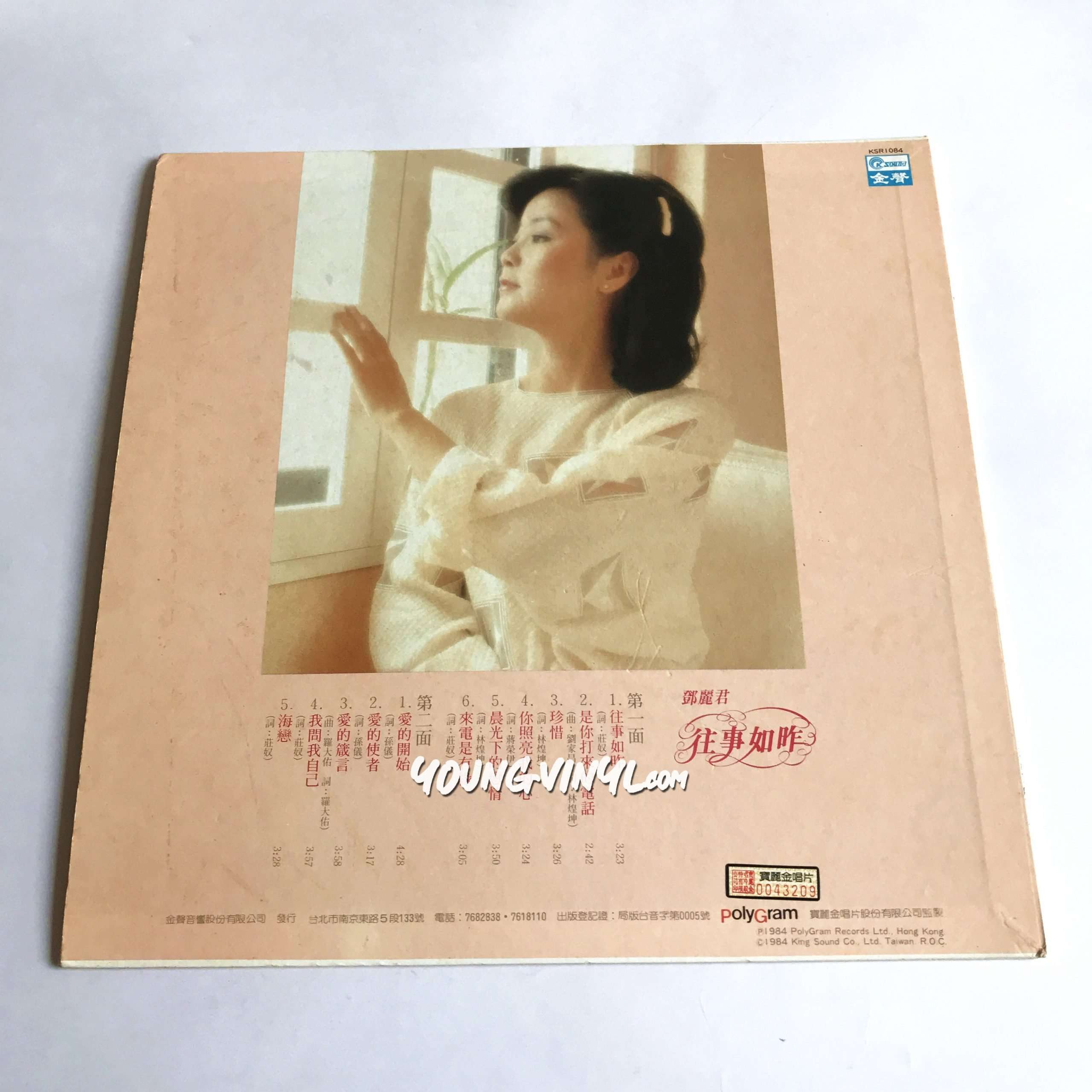 登β]麗君 テレサ・テン 別把眉兒皺 LP レコード - 音楽