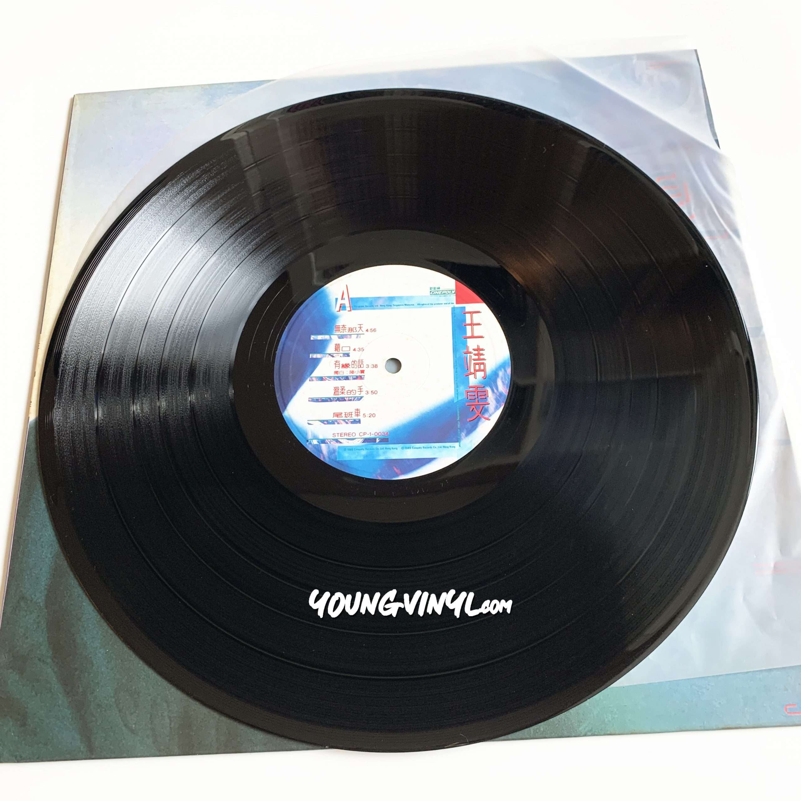 Faye Wong 王靖雯Vinyl 王菲Shirley Wong 1st Pressing 黑膠唱片