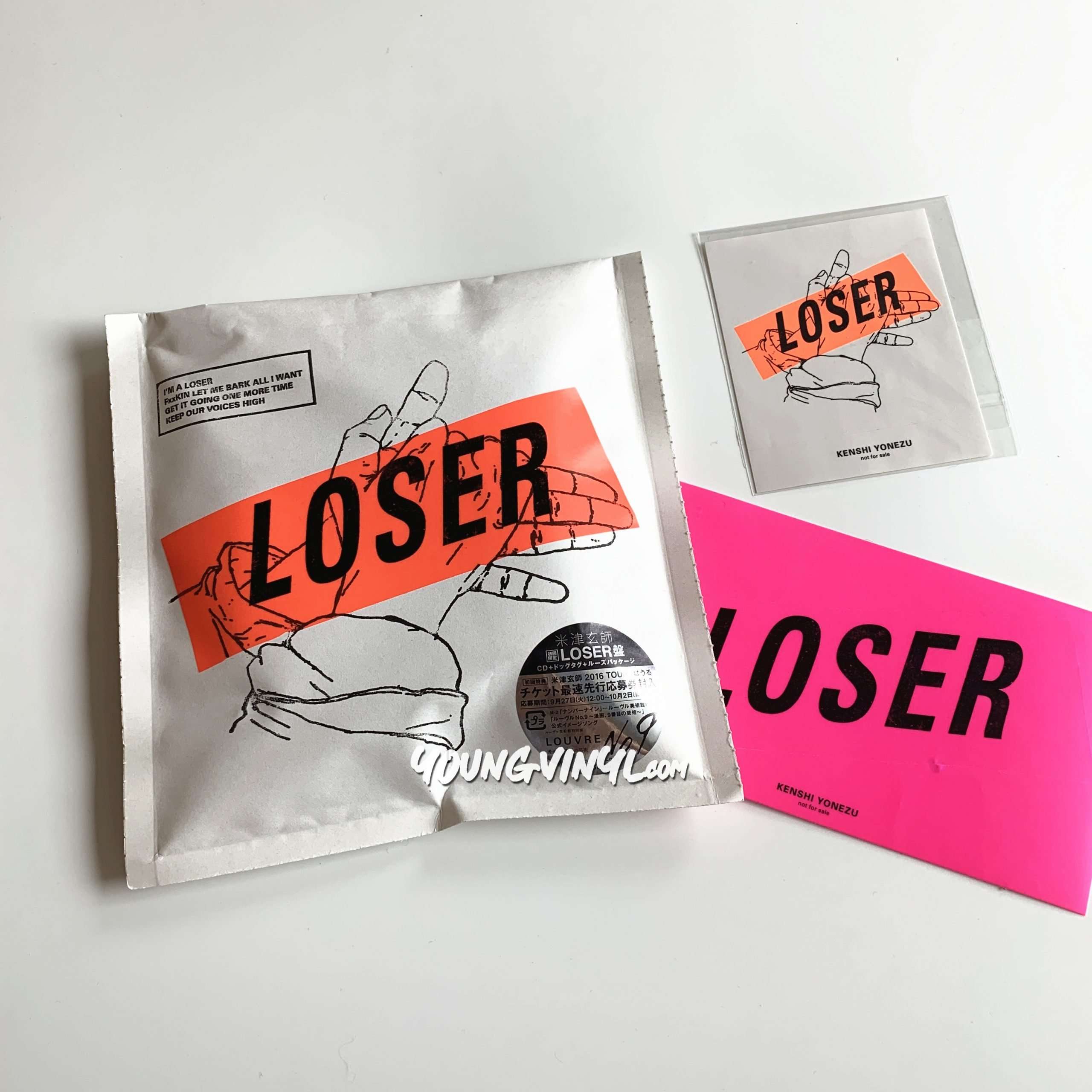 Kenshi Yonezu Loser CD Limited Edition Sealed 米津玄師 - Young Vinyl