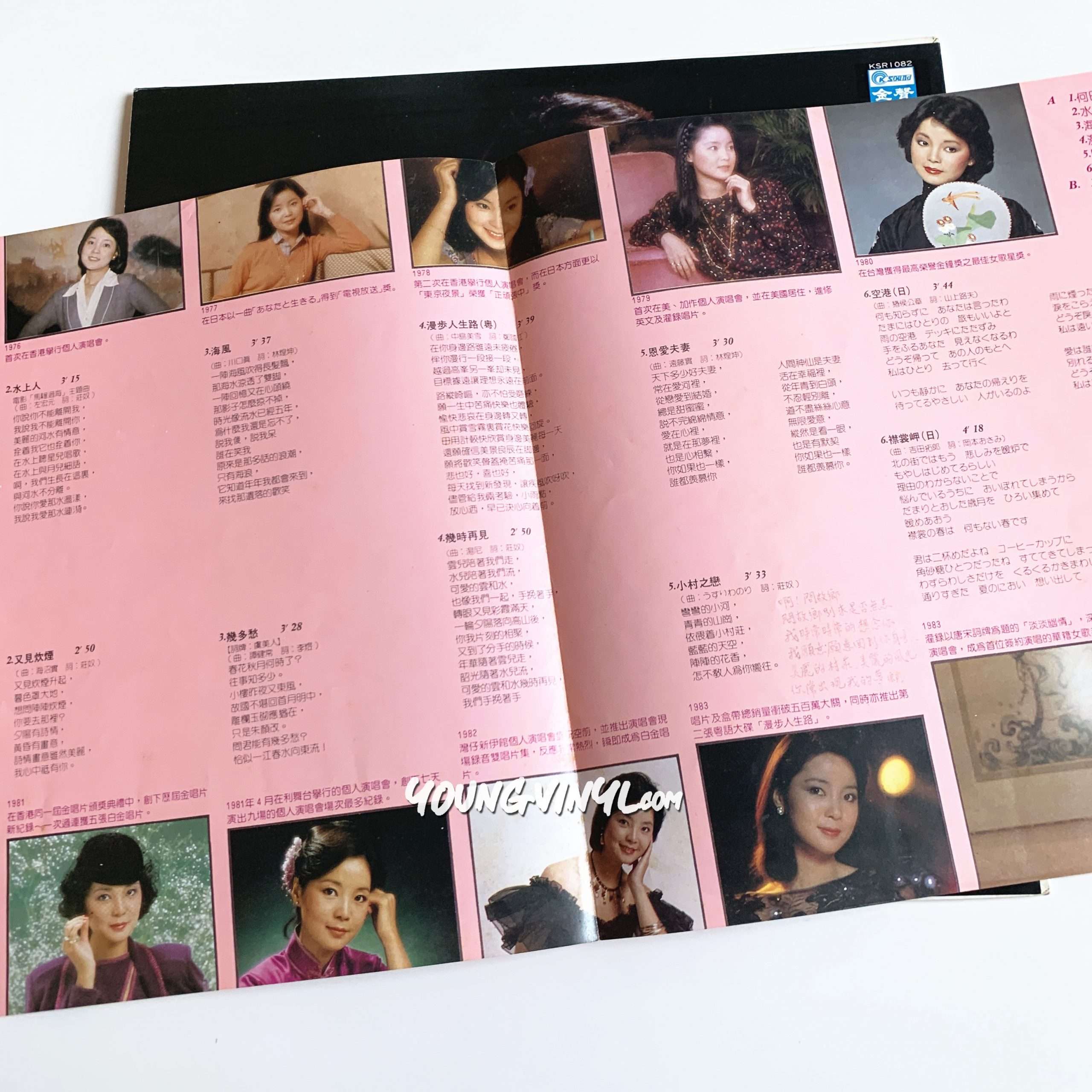 Teresa Teng 15th Anniversary Vinyl LP 鄧麗君 15週年 テレサ・テン