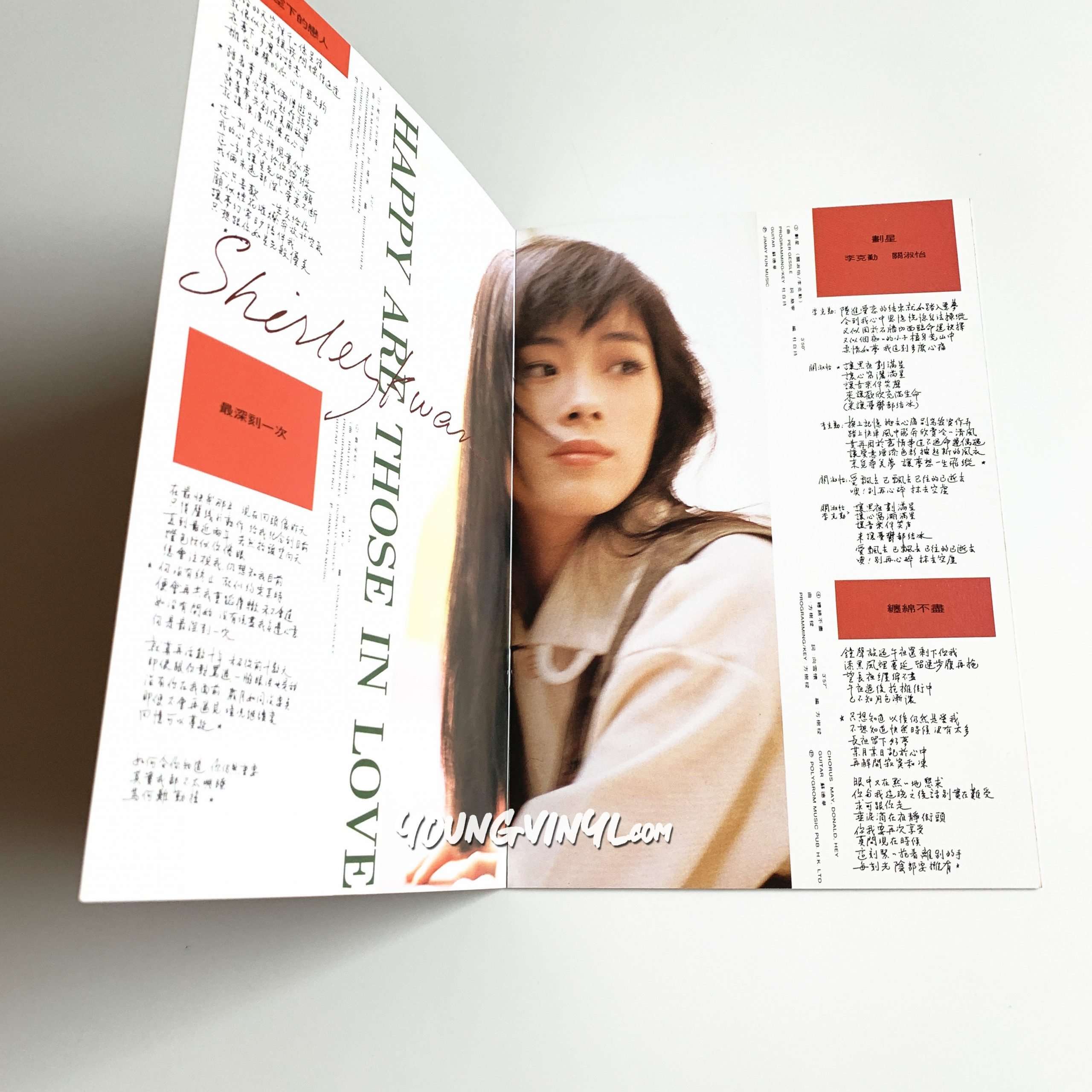 Shirley Kwan 難得有情人Vinyl 關淑怡1st Pressing - Young Vinyl