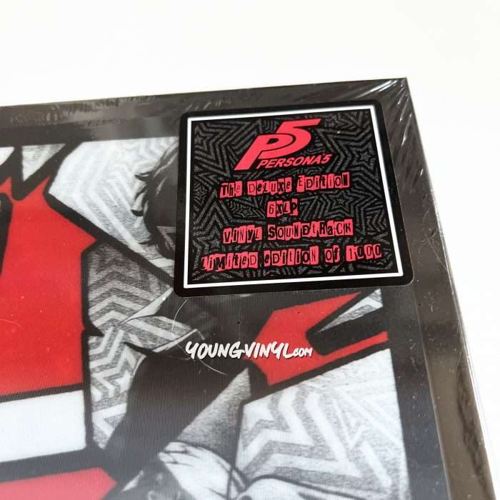 Persona 5 Soundtrack Deluxe Edition 6LP Colored Vinyl Box Set Sealed