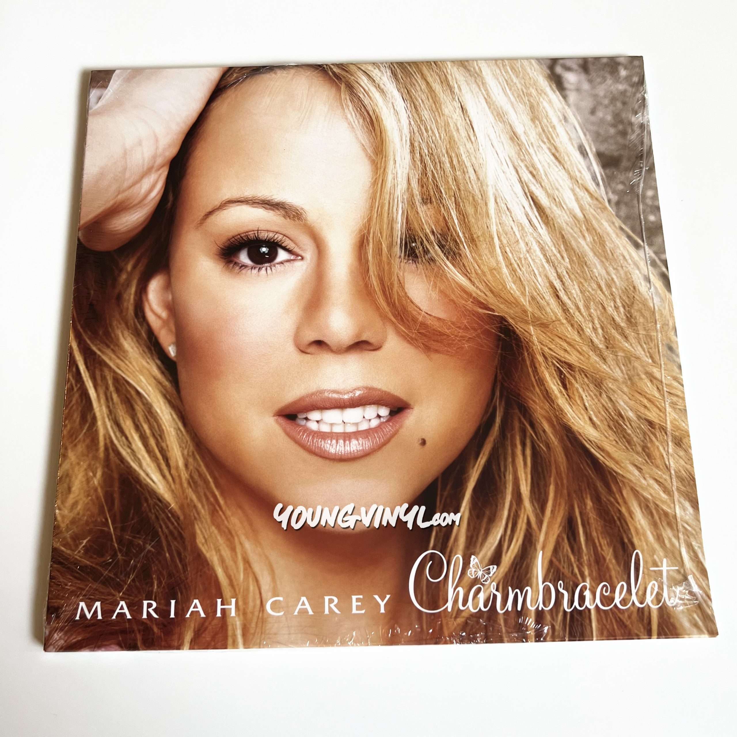 Mariah Carey Charmbracelet Vinyl Bone White Sealed 2LP - Young Vinyl