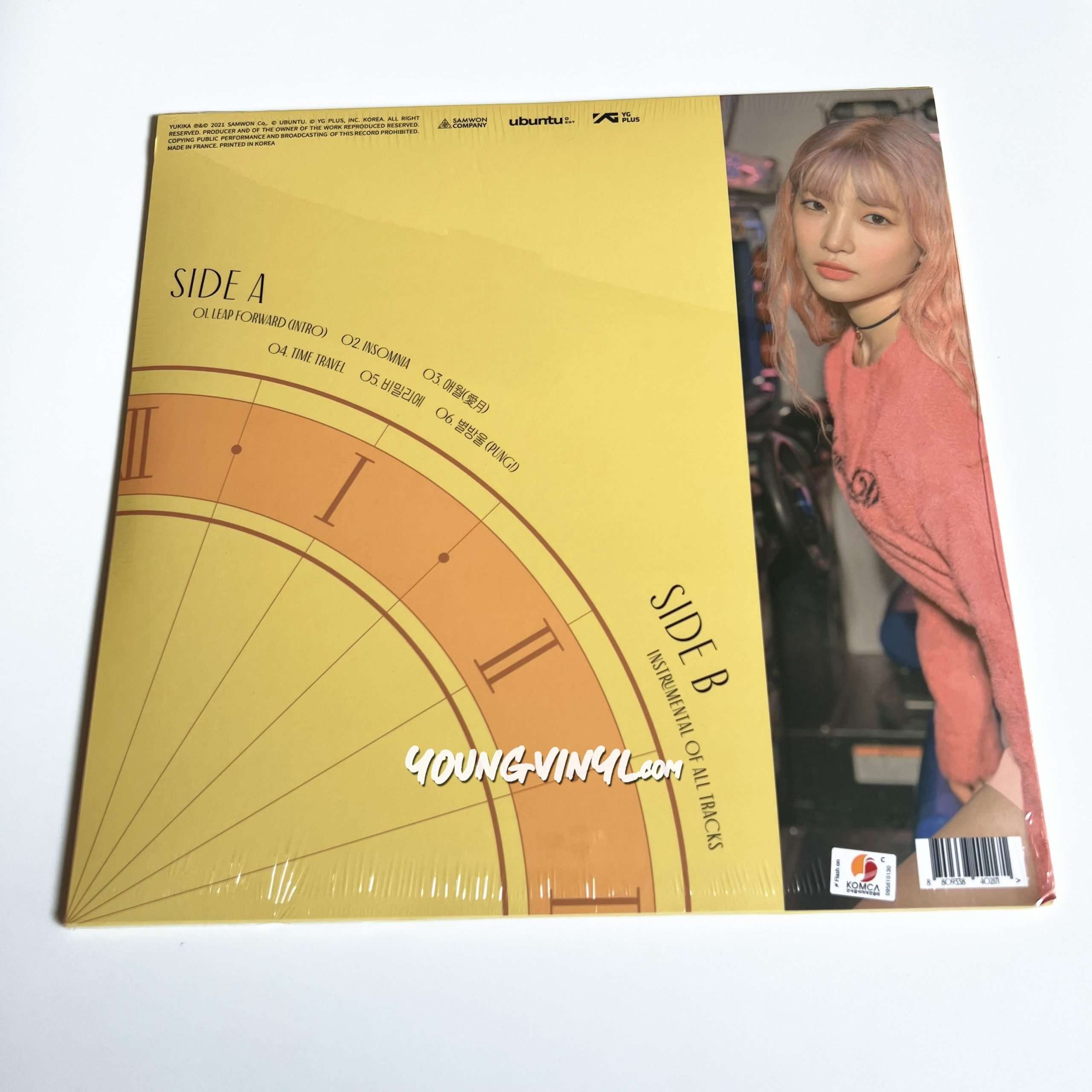 YUKIKA Timeabout, Vinyl Yellow LP Sealed Limited to 1000 copies