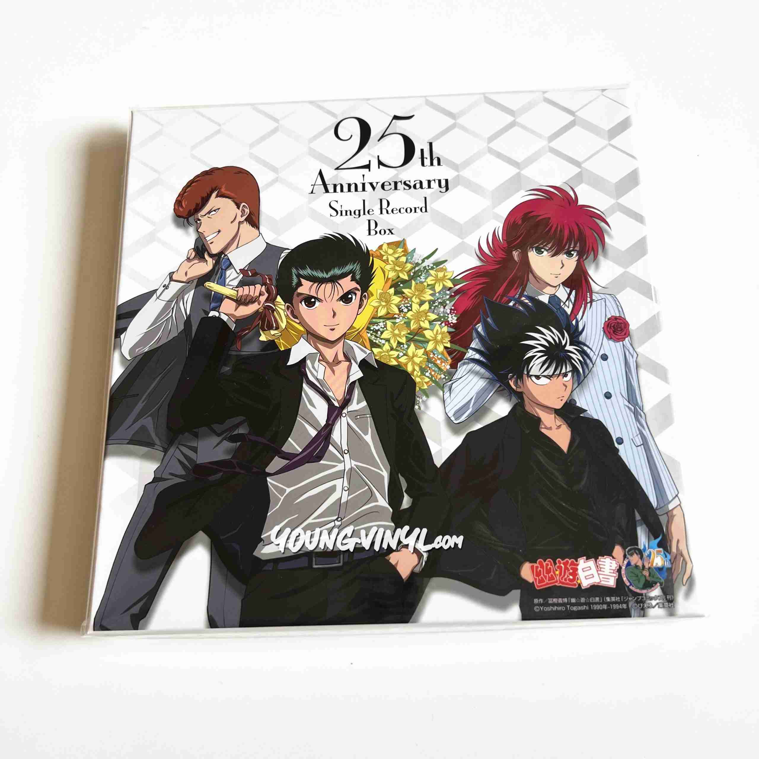 Yu Yu Hakusho 25th Anniversary Single Record Box 7inch Vinyl New