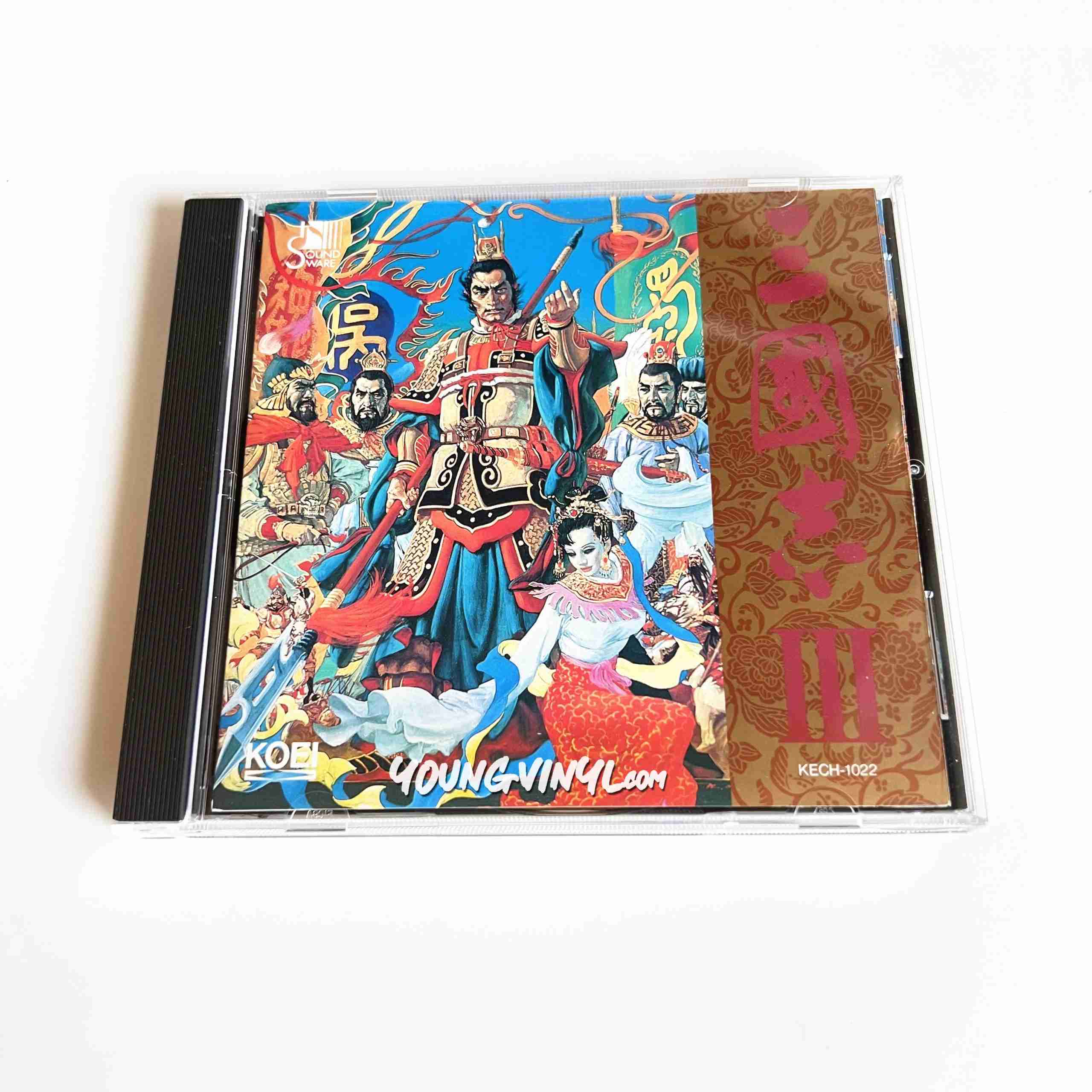 三國志III 三国志3 soundtrack Romance of the Three Kingdoms CD