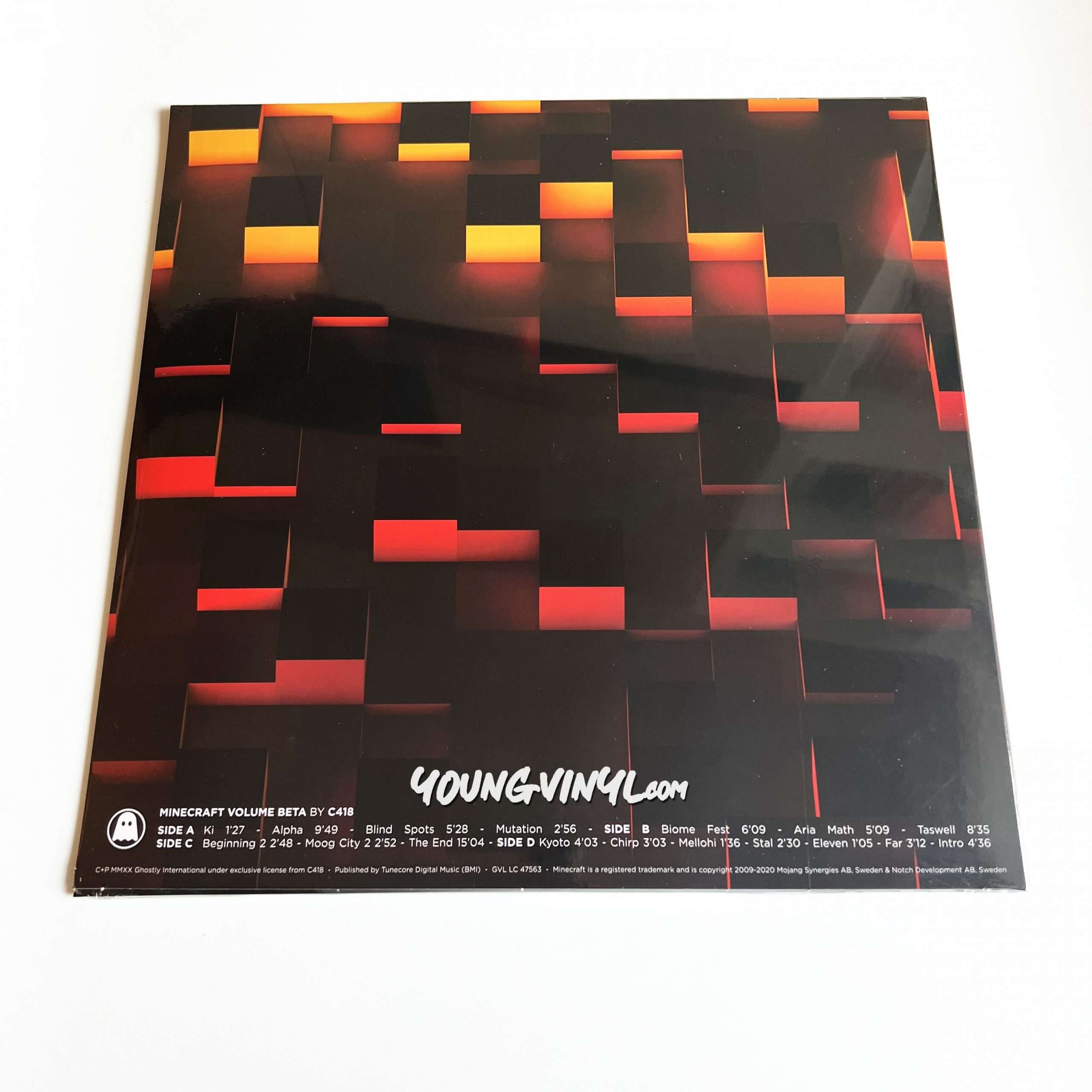 C418 - Minecraft Volume Beta Original Soundtrack Vinyl 2x LP