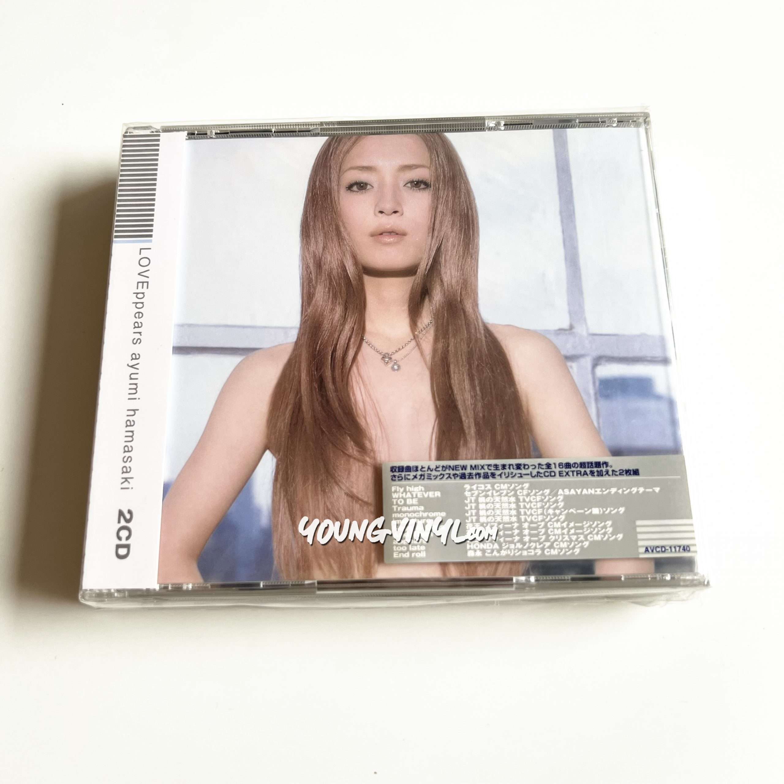 Ayumi Hamasaki LOVEppears 2CD Japanese First Pressing 浜崎あゆみ