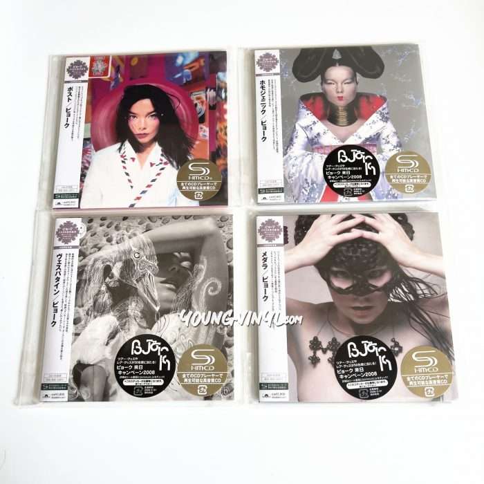 Björk Post Homogenic Vespertine Medúlla SHM-CD Japanese Limited Pressing New