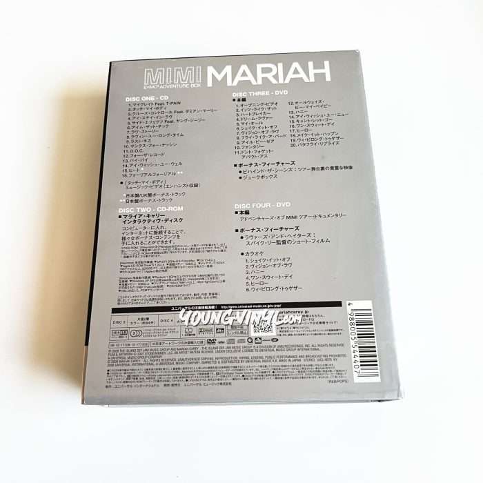 Mariah Carey MIMI E=MC² Adventure Box CD +DVD Japanese Pressing