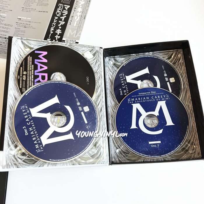 Mariah Carey MIMI E=MC² Adventure Box CD +DVD Japanese Pressing