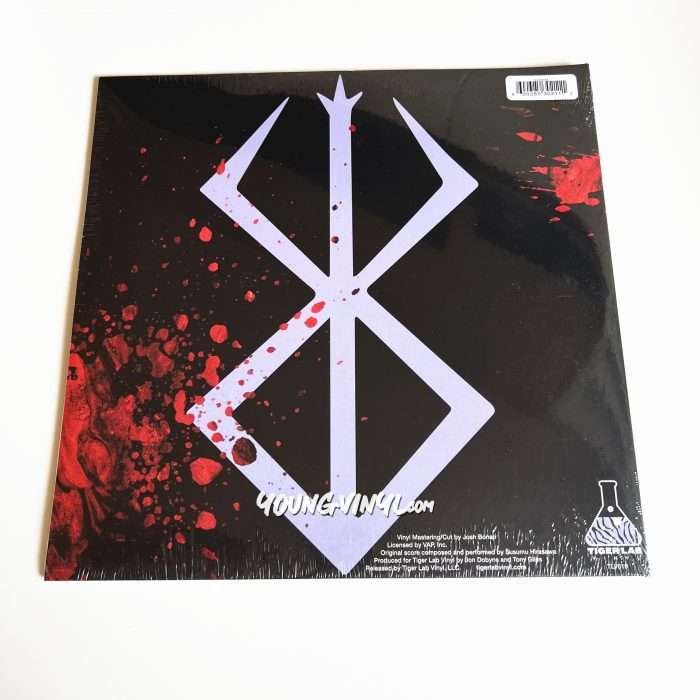 Berserk Original Soundtrack Vinyl Deluxe Edition Sealed Griffith Blood Splatter Cover