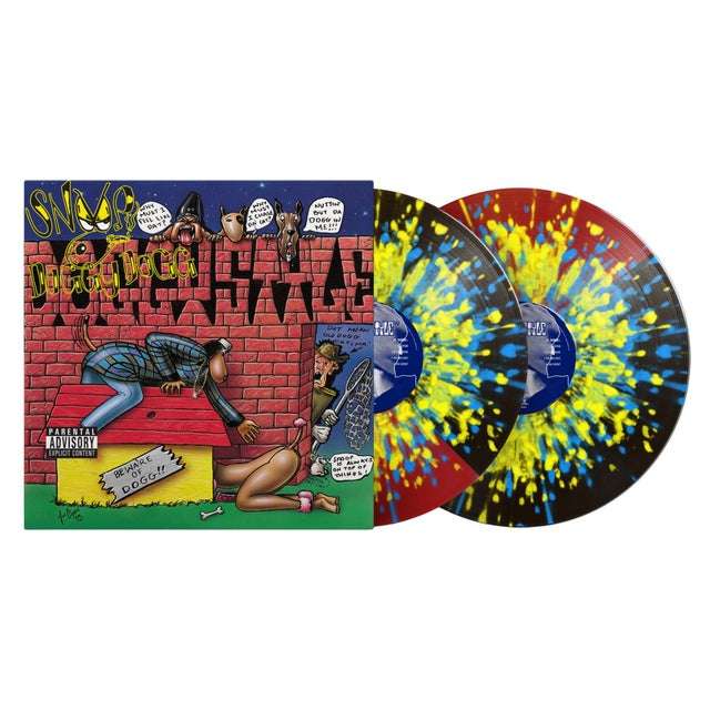 Snoop Dogg Doggystyle Vinyl Red Black Sky Canary Splatter Sealed