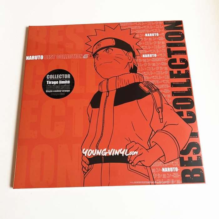 Naruto Best Collection Orange Vinyl LP Limited Sealed