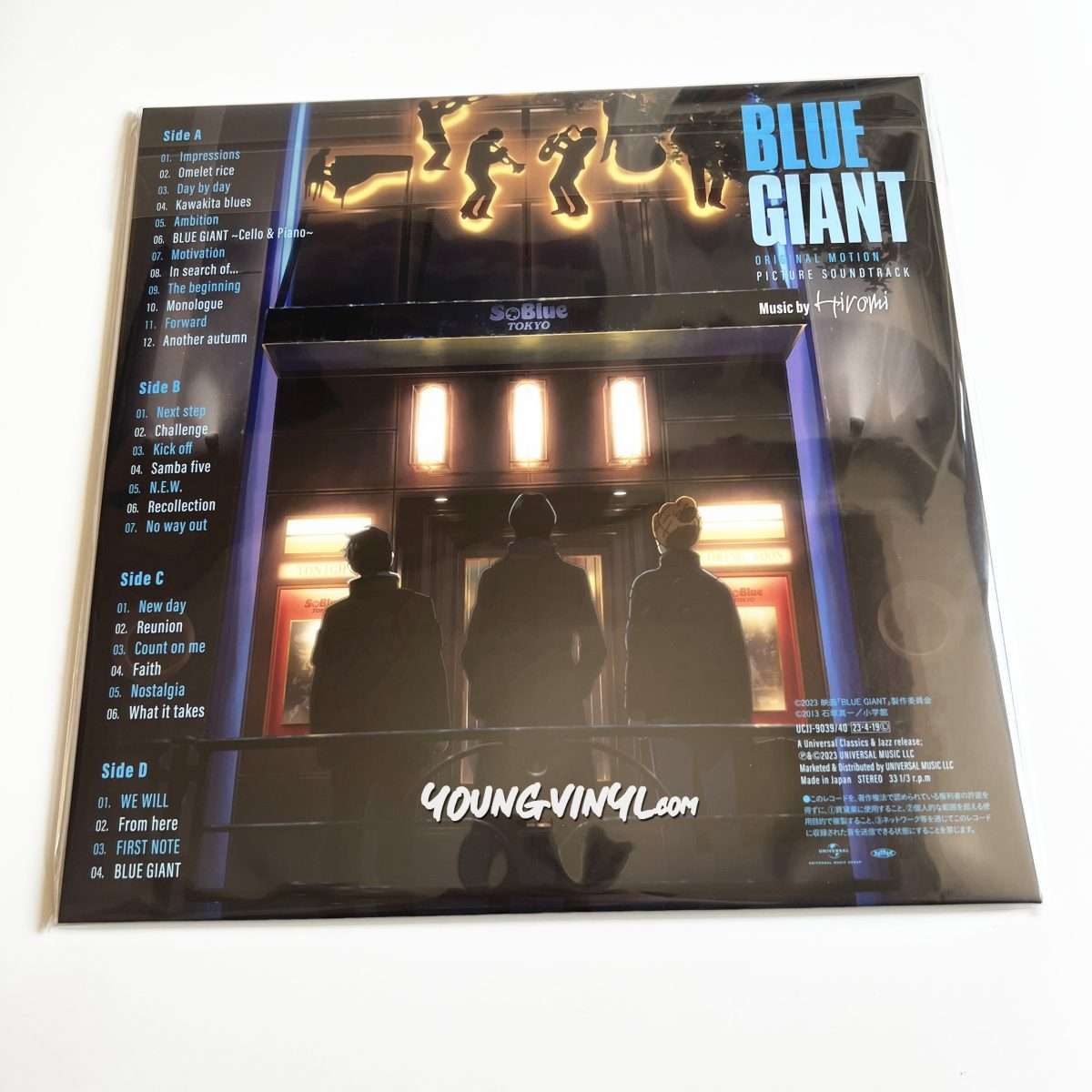 Hiromi Blue Giant Original Motion Picture Soundtrack Vinyl