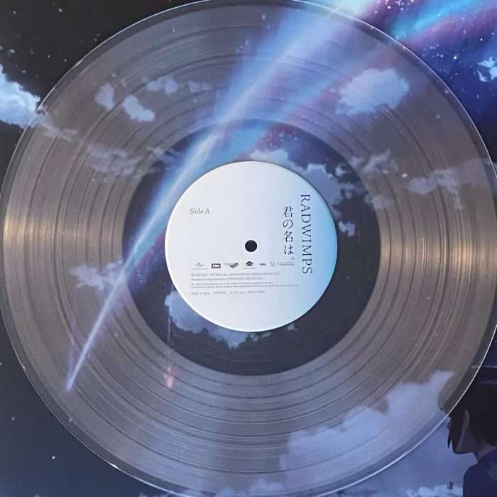 RADWIMPS Your Name Original Soundtrack Clear Vinyl 2LP