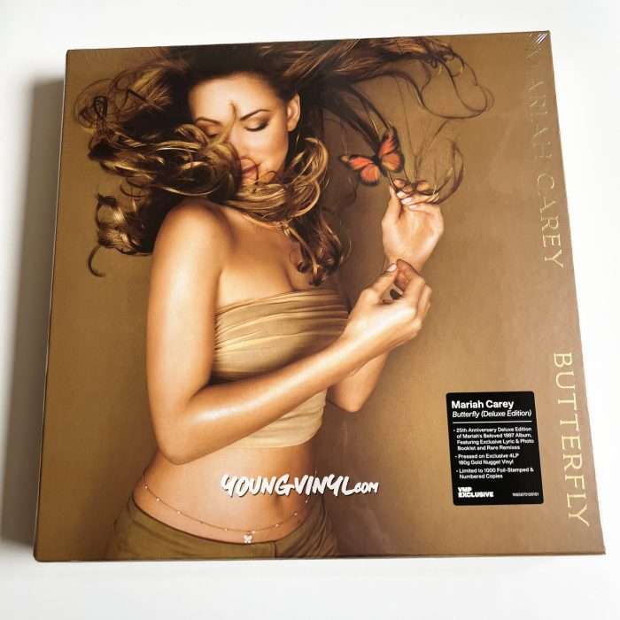 Mariah Carey VMP Butterfly 25th Anniversary Deluxe 4xLP GOLD Vinyl Boxset Sealed